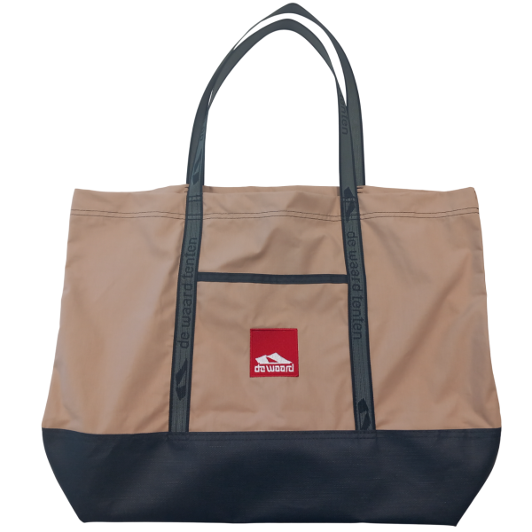 Tas Strandloper - beige - 40*55 cm