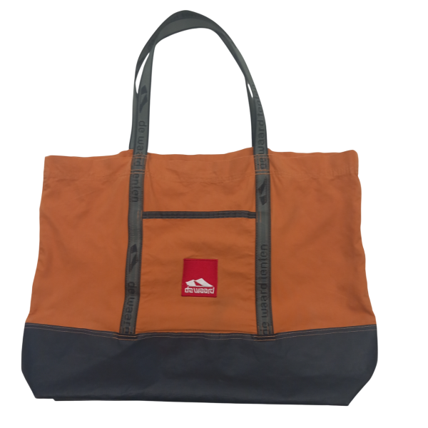 Tas Strandloper - oranje - 40*55 cm
